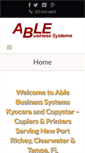 Mobile Screenshot of ablebusiness.com